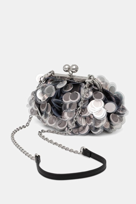 Doplnky Weekend Max Mara crossbody kabelka dámska AVINO 2615511075600 čierna