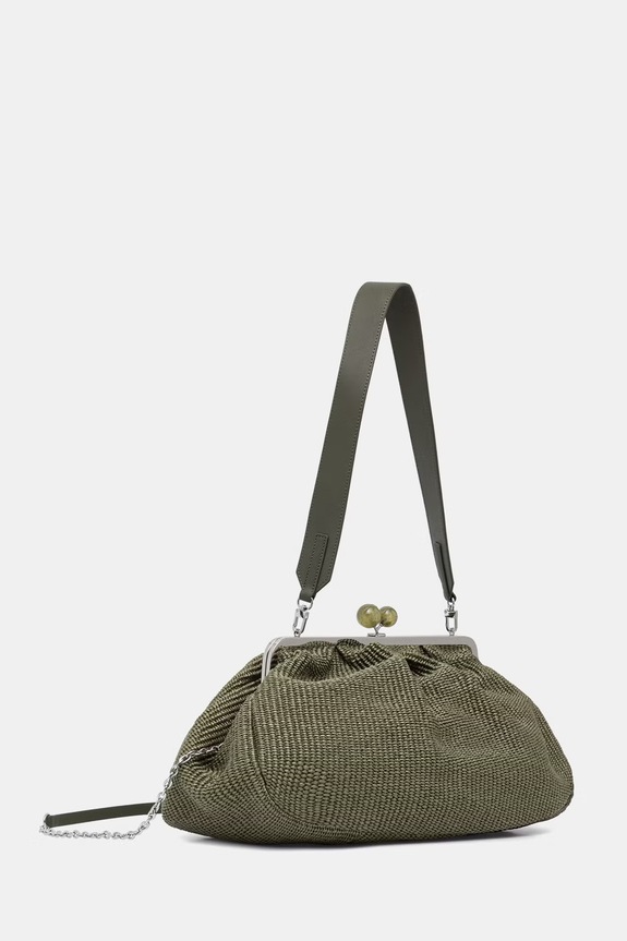 Weekend Max Mara kabelka dámska ANABARRO 2615511095600 zelená SS26