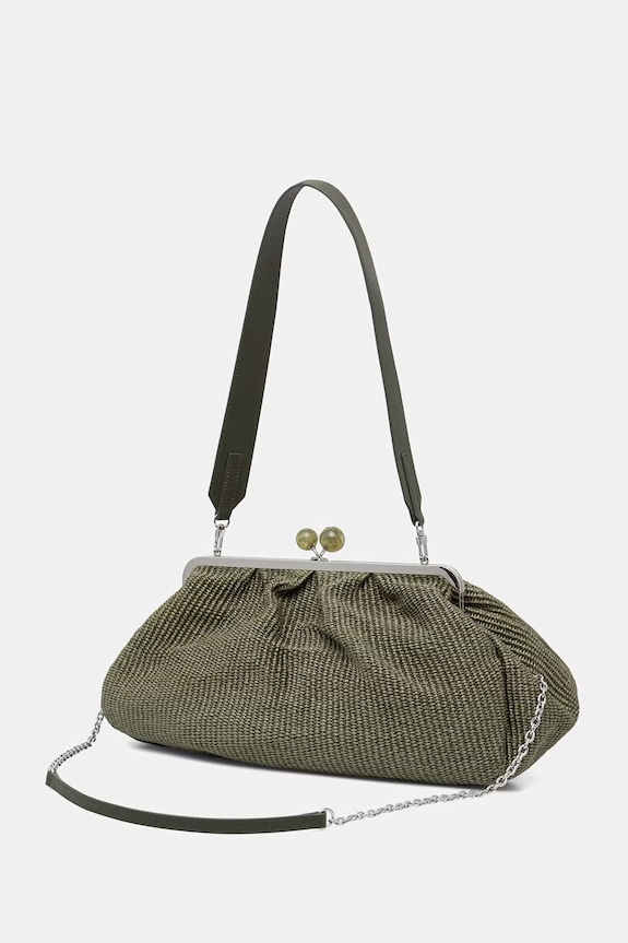 Doplnky Weekend Max Mara kabelka dámska ANABARRO 2615511095600 zelená