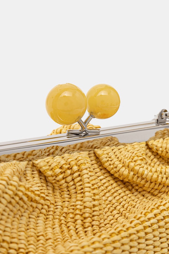 Weekend Max Mara geantă de damă AFORTUNA galben 2615511105600