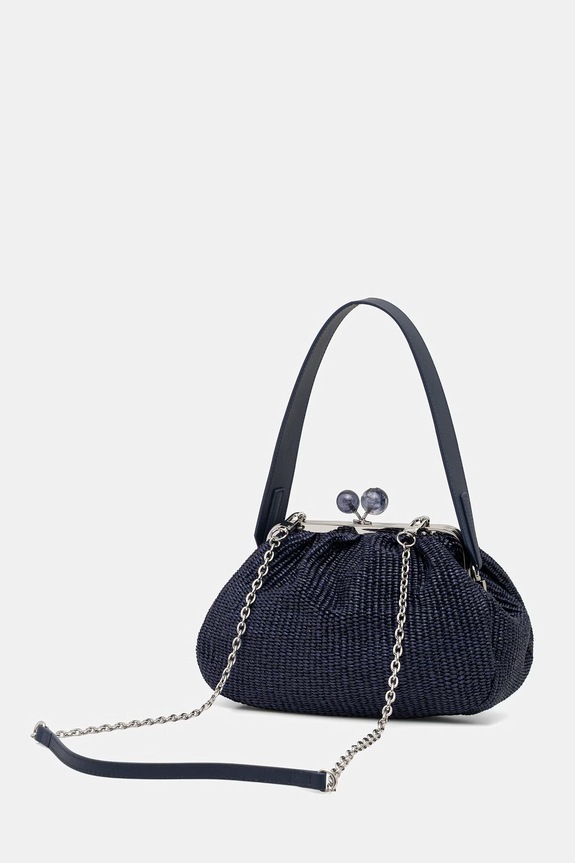 Doplnky Weekend Max Mara kabelka dámska AFORTUNA 2615511105600 tmavomodrá