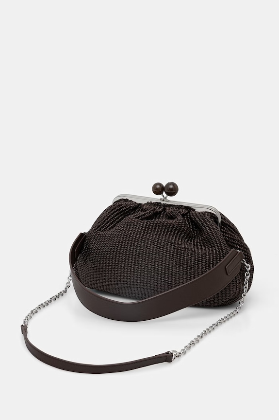 Akcesoria Weekend Max Mara torebka damska AFORTUNA 2615511105600 brązowy