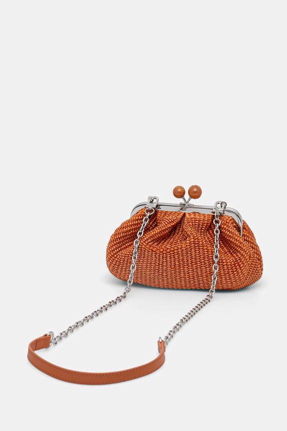 Accesorii Weekend Max Mara geantă crossbody de damă APALMAS 2615511115600 portocaliu