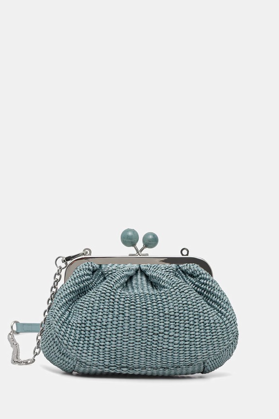 Weekend Max Mara geantă crossbody de damă APALMAS turcoaz 2615511115600