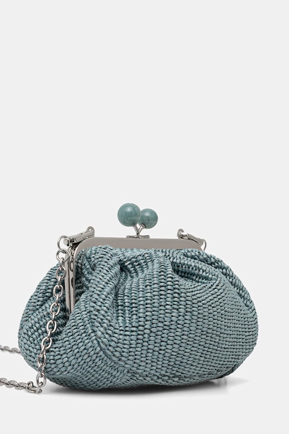 Weekend Max Mara geantă crossbody de damă APALMAS 2615511115600 turcoaz SS26