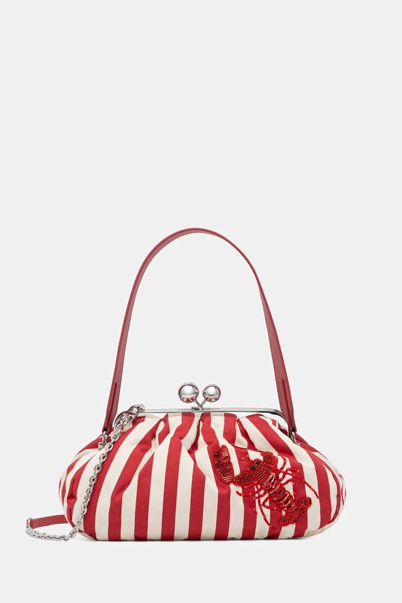 Weekend Max Mara torebka crossbody damska AGERUSIA czerwony 2615511135600