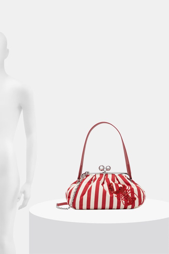 Weekend Max Mara torebka crossbody damska AGERUSIA czerwony 2615511135600