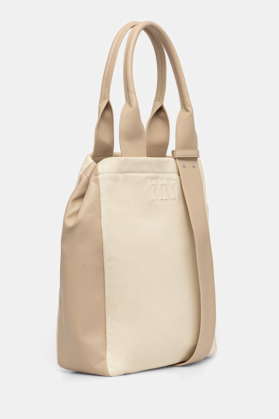 MM by Max Mara torebka PESCO 2616511017600 beżowy SS26