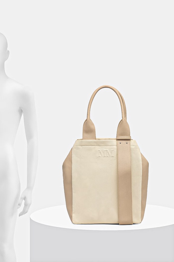 MM by Max Mara torebka PESCO 2616511017600 beżowy