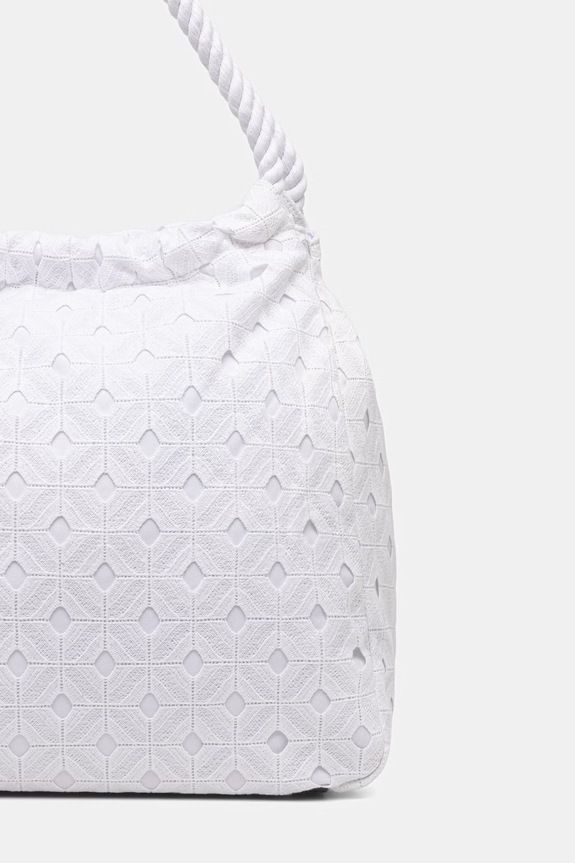 Accesorii Max Mara Beachwear geantă shopper pentru femei ARTE 2616511019600 alb