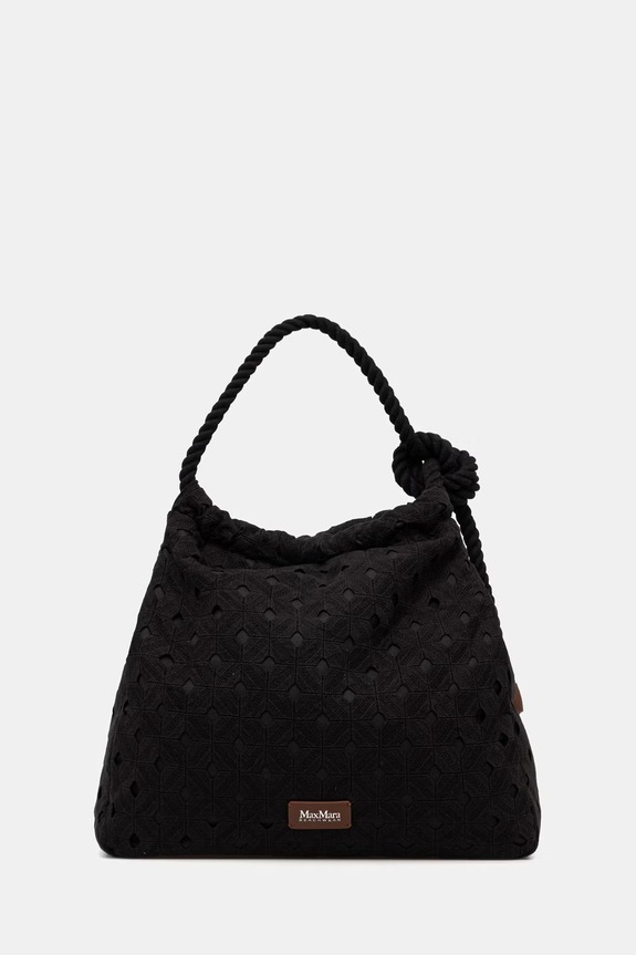 Max Mara Beachwear geantă shopper pentru femei ARTE negru 2616511019600