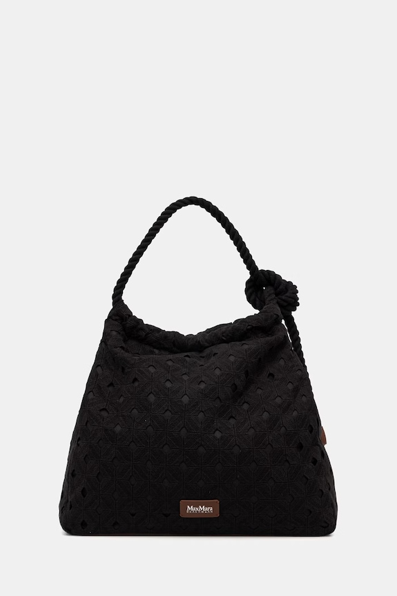 Max Mara Beachwear geantă shopper pentru femei ARTE negru 2616511019600