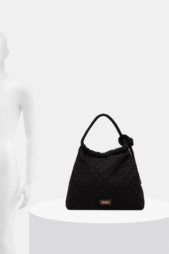 Max Mara Beachwear geantă shopper pentru femei ARTE negru 2616511019600