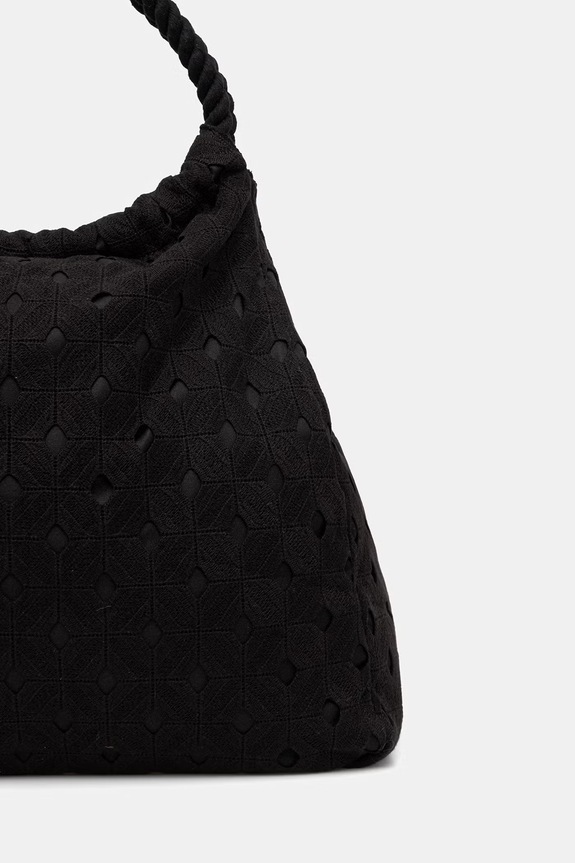 Accesorii Max Mara Beachwear geantă shopper pentru femei ARTE 2616511019600 negru