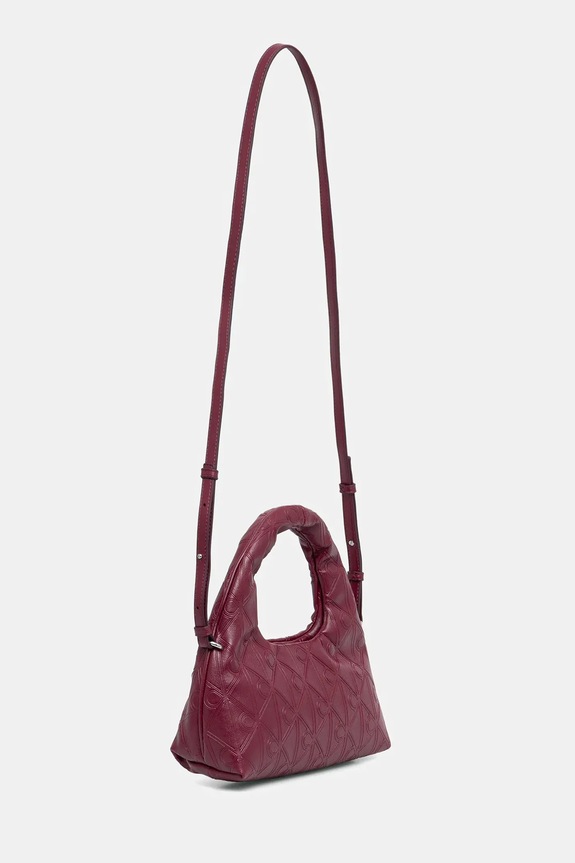 Calvin Klein torebka LV04F3200G bordowy SS26