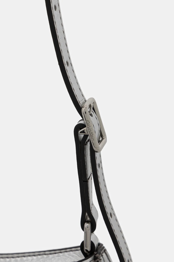 Kabelka Calvin Klein LV04F3304G strieborná
