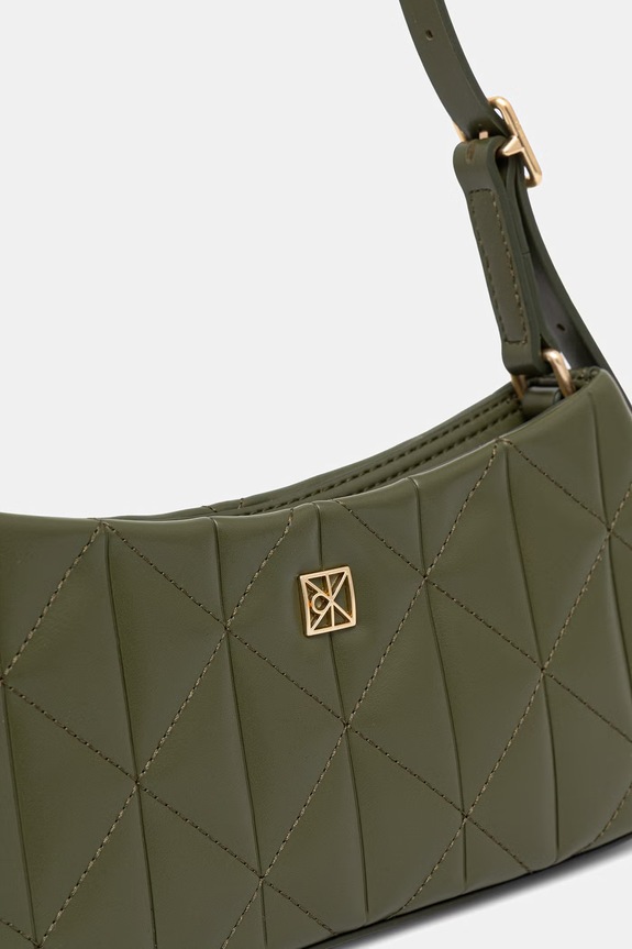 Kabelka Calvin Klein zelená LV04F3327G