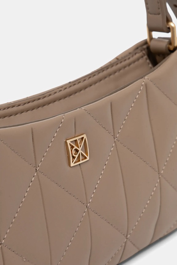 Kabelka Calvin Klein béžová LV04F3327G
