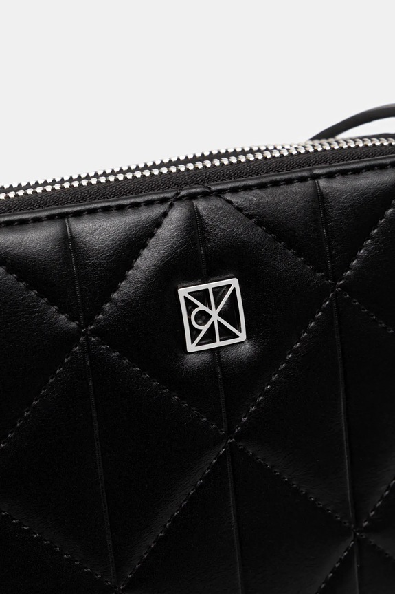 Calvin Klein torebka crossbody damska z imitacji skóry czarny LV04F3328G