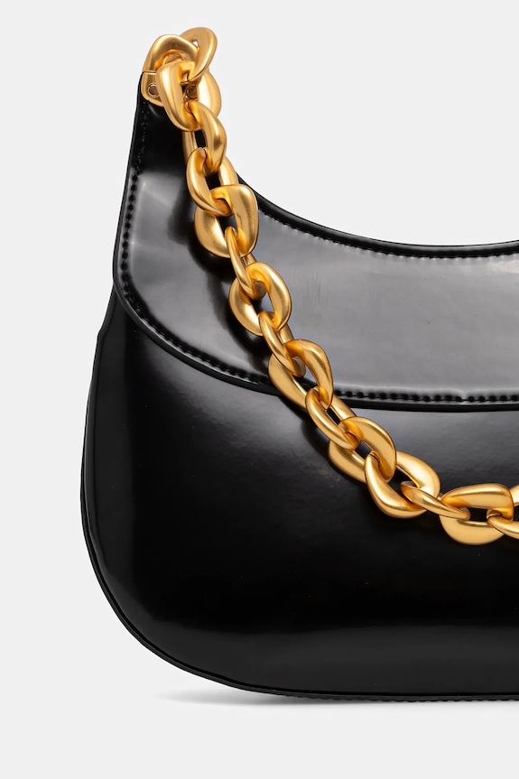 Doplnky Kožená kabelka Calvin Klein LV04F3403G čierna