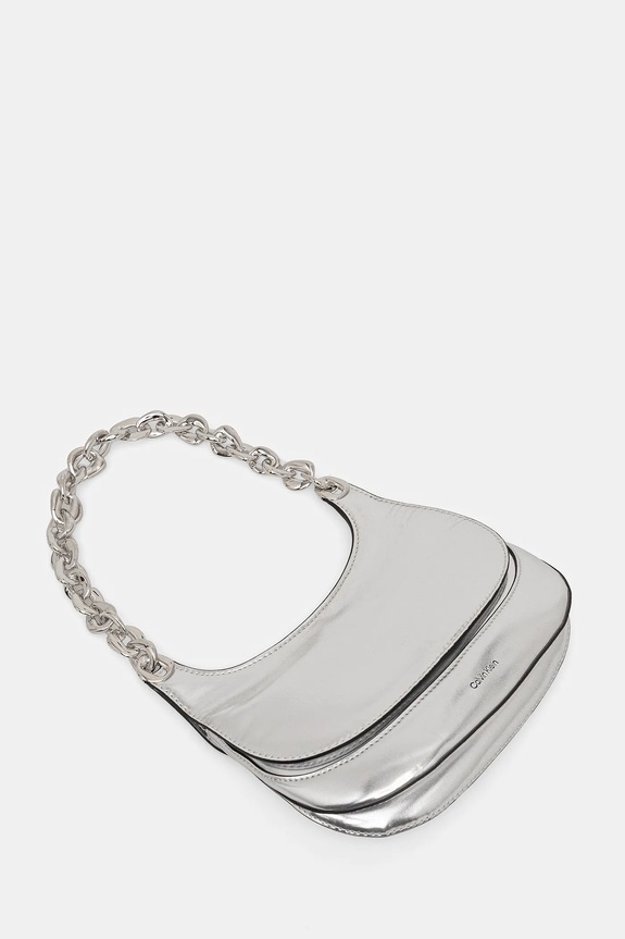Calvin Klein torebka LV04F3404G srebrny SS26