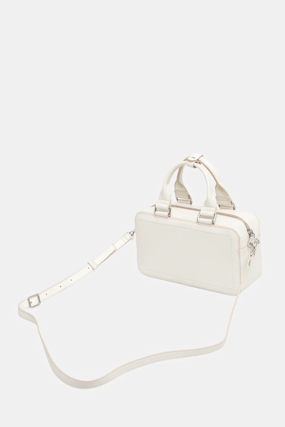 Accesorii Calvin Klein geantă de damă cu imitație de piele LV04F3411G bej