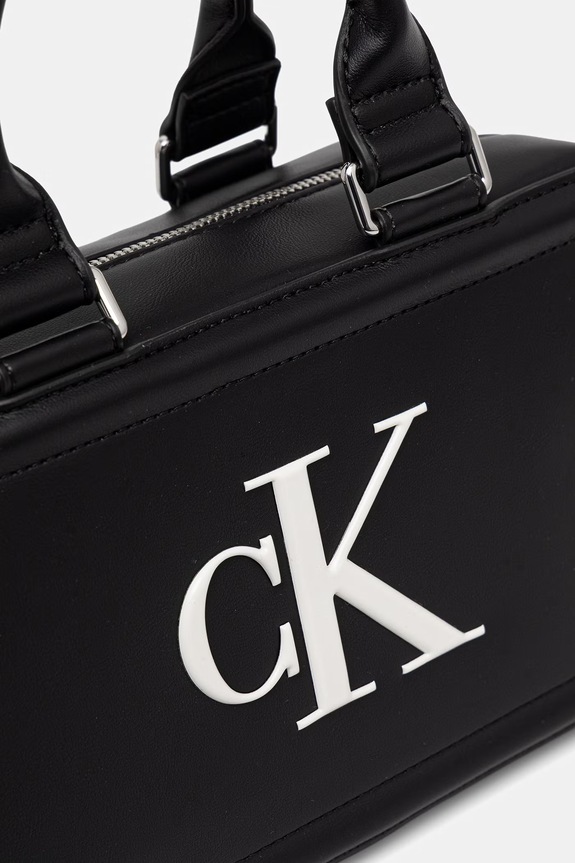 Calvin Klein Geantă de damă din imitație de piele negru LV04F3411G