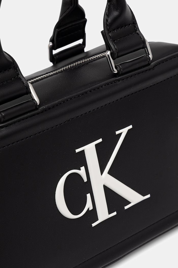 Calvin Klein Geantă de damă din imitație de piele negru LV04F3411G