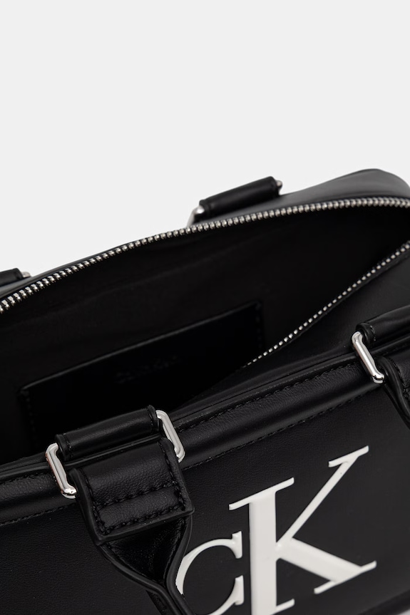 Calvin Klein Geantă de damă din imitație de piele LV04F3411G negru