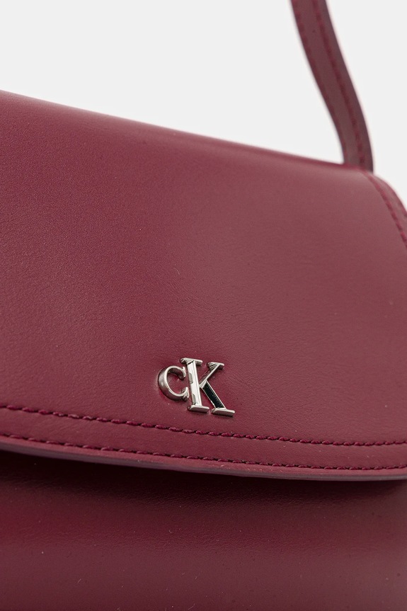 Calvin Klein poșetă burgundia LV04F3421G