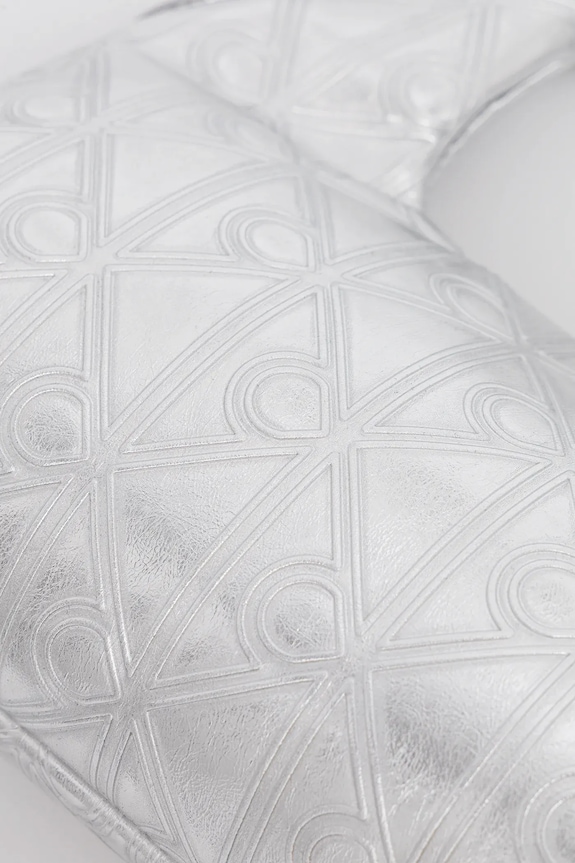 Kabelka Calvin Klein strieborná LV04F3444G