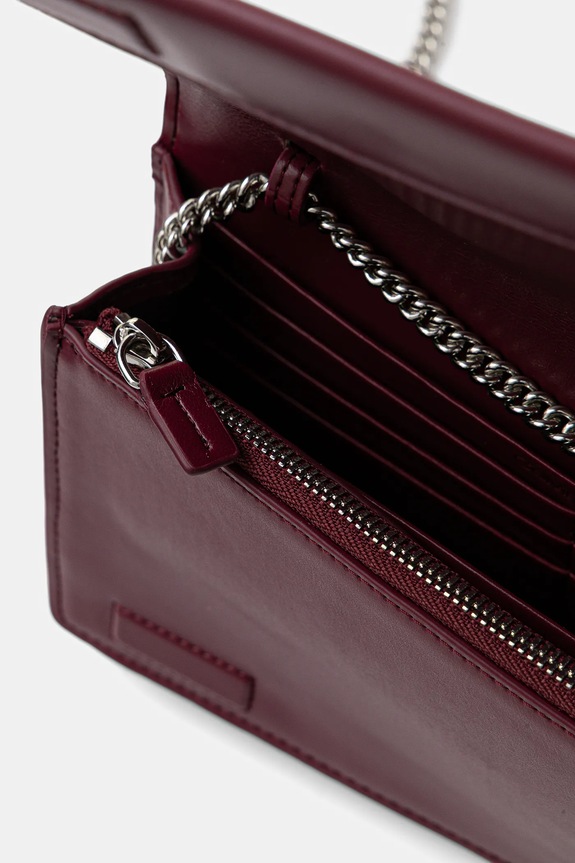 Чанта Calvin Klein LV04F3319G бордо