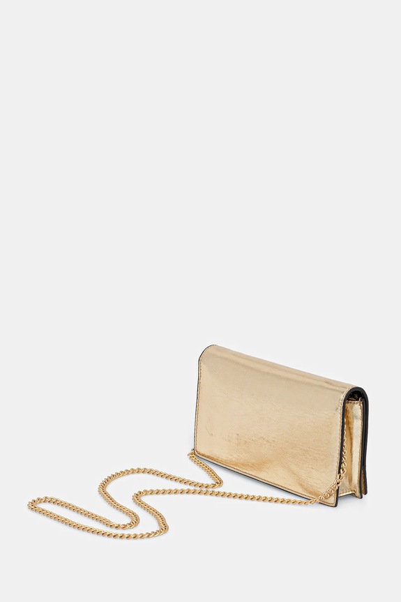 Akcesoria Calvin Klein portfel LV04F3320G złoty