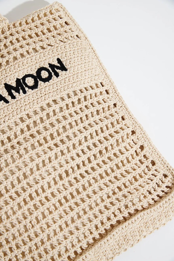 Banana Moon παραλίας γυναικεία πλεγμένη Riooso μπεζ ORDWAY.RIOOSO