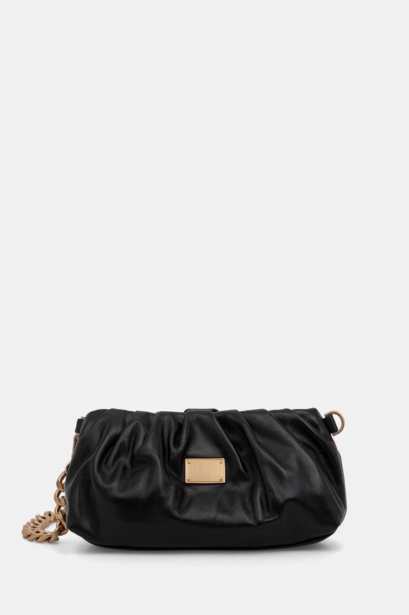 Marciano by Guess bőr táska nappa bőr fekete 6RGZ12.7415A