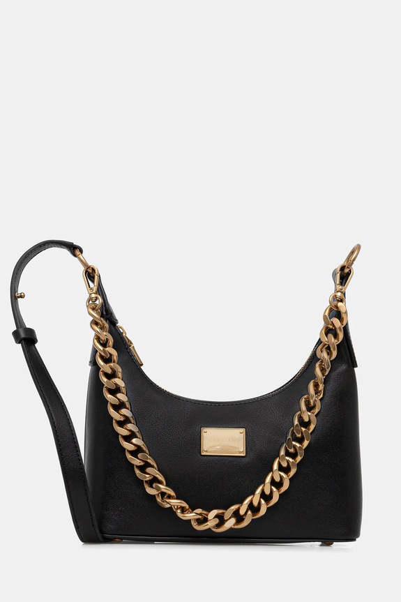 Marciano by Guess torebka skórzana skóra licowa czarny 6RGZ14.7414A