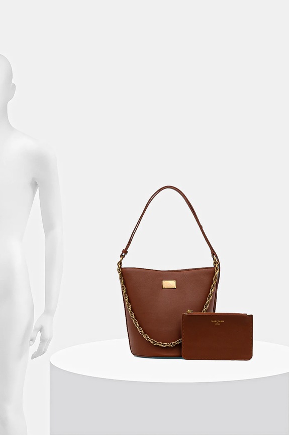 Marciano by Guess geantă de piele 6RGZ15.7414A