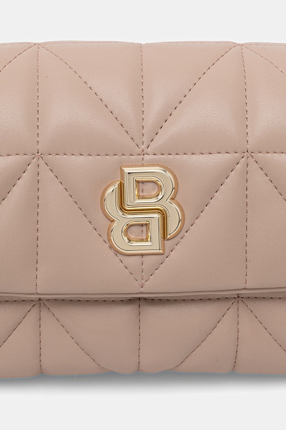BOSS crossbody kabelka dámská z imitace kůže B_ICON M Sh. Bag QN béžová 50557972