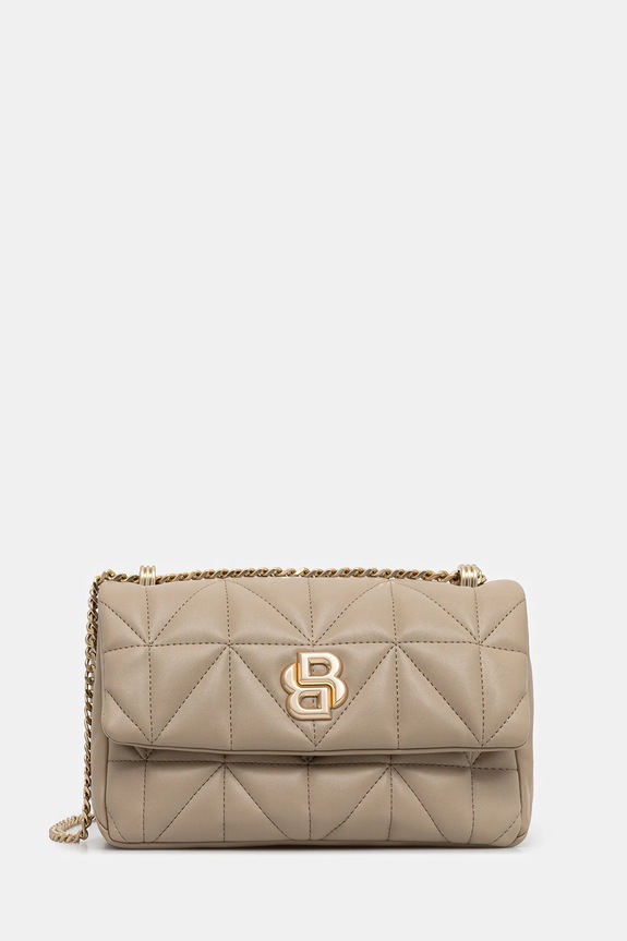 Kabelka BOSS B_ICON M Sh. Bag QN imitácia kože béžová 50557972