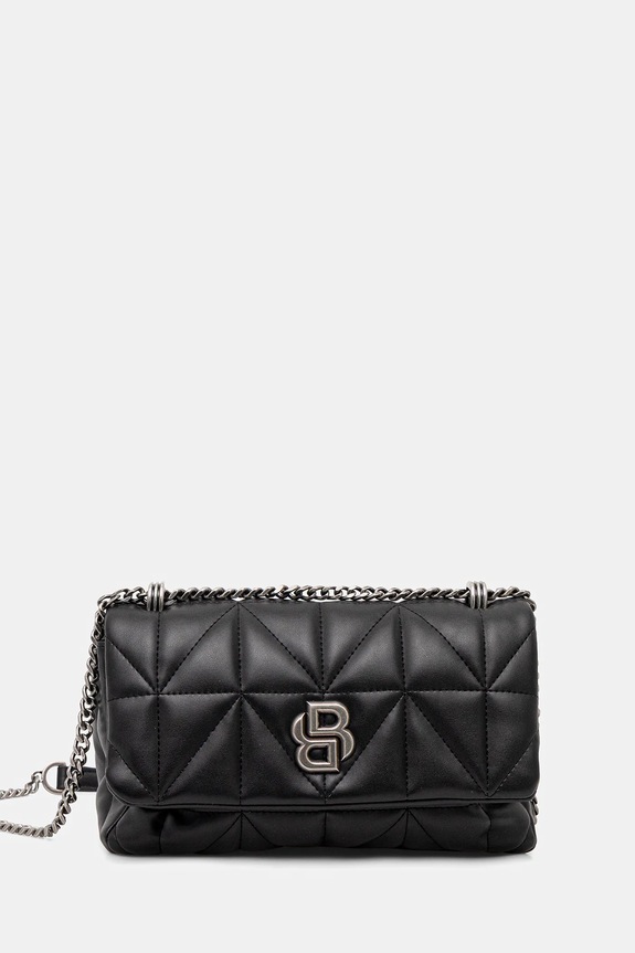 Kabelka BOSS B_ICON M Sh. Bag QN imitácia kože čierna 50557972