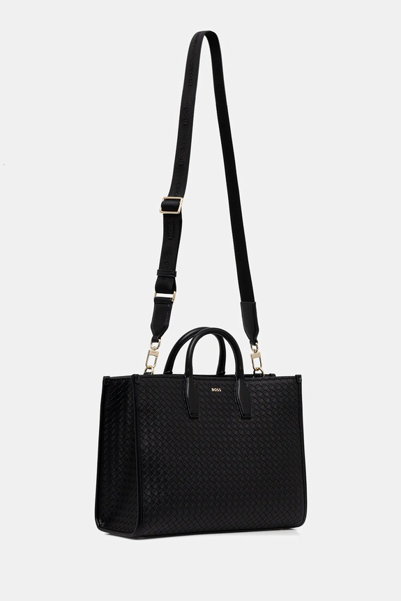 BOSS kézitáska Sandy Tote SQ 50557997 fekete SS26