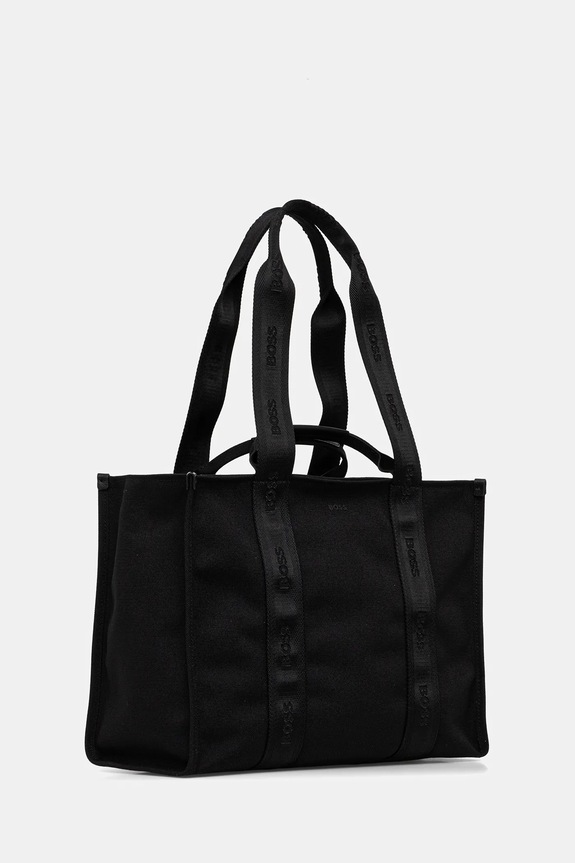 BOSS torebka Sandy Tote C 50558113 czarny SS26