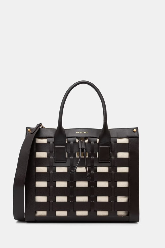 Marciano by Guess vászontáska női bőr barna G6GZ04.L0085