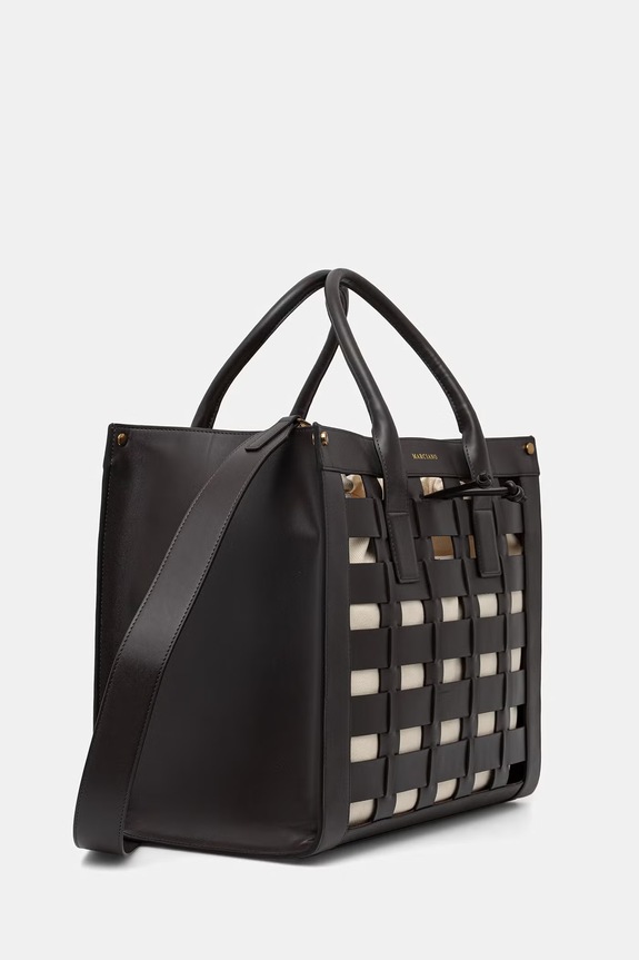 Marciano by Guess vászontáska női bőr G6GZ04.L0085 barna SS26