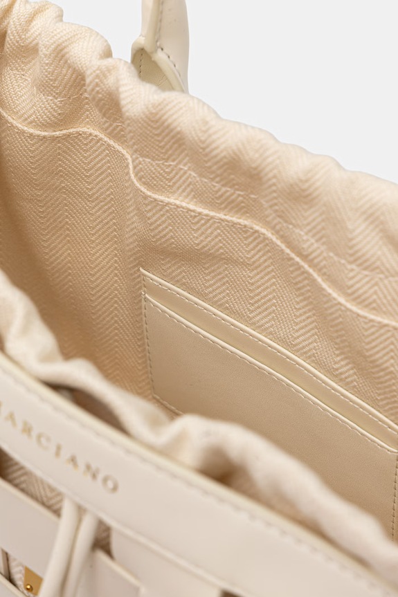 Marciano by Guess košarasta torbica ženska iz umetnega usnja G6GZ05.L0086 bela