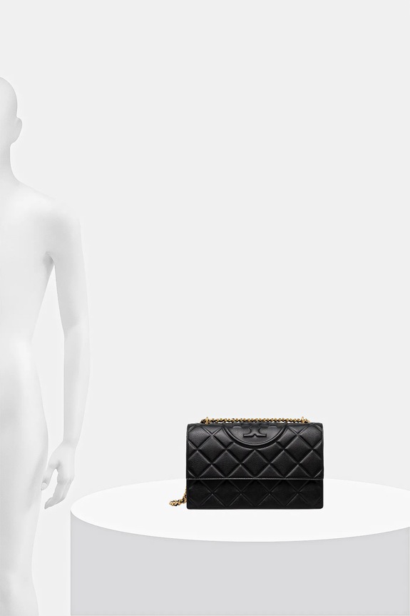 Tory Burch torebka skórzana Fleming 164799.001