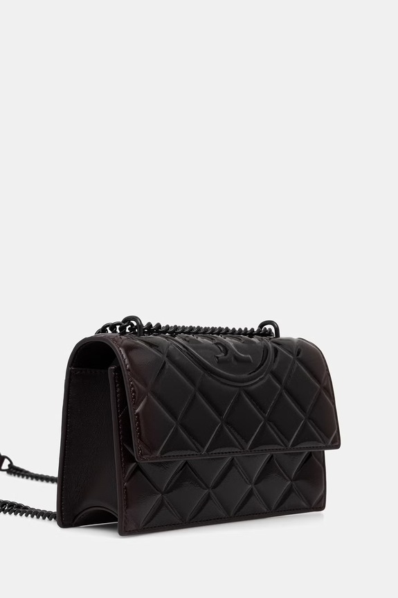 Tory Burch torebka crossbody damska skórzana Fleming 171034.601 brązowy SS26