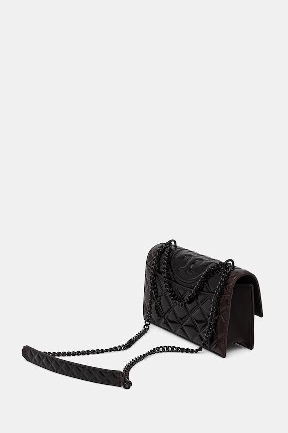 Akcesoria Tory Burch torebka crossbody damska skórzana Fleming 171034.601 brązowy
