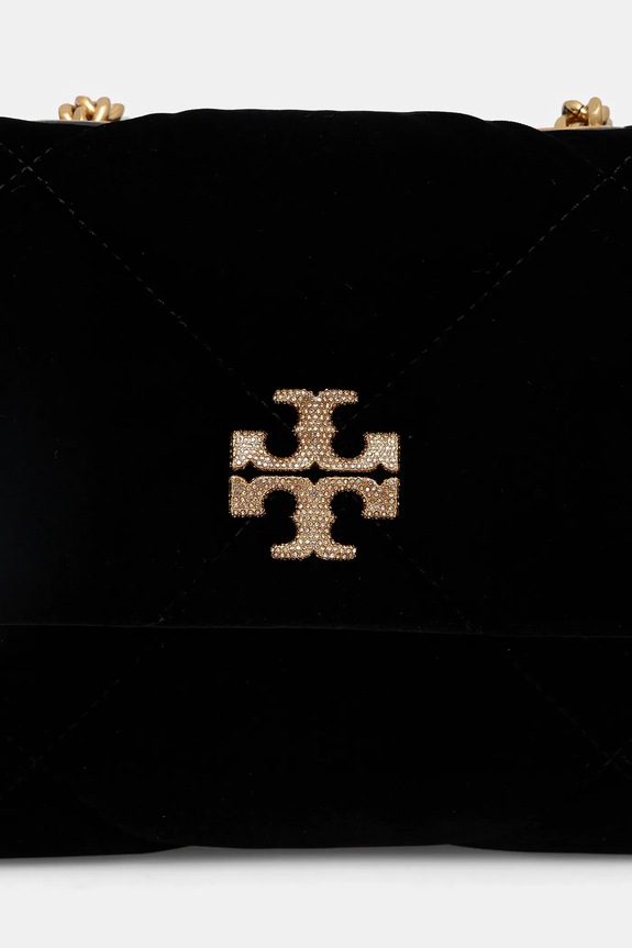 Torba Tory Burch Kira Diamond crna 177517.001