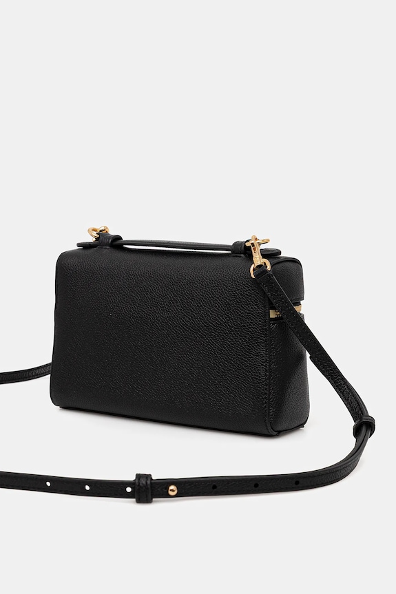 Tory Burch bőr táska Romy Slim fekete 178948.001